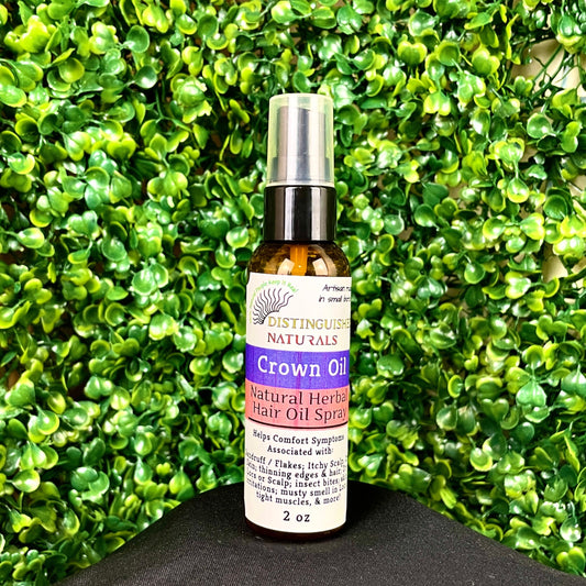 Crown Oil - Holistic Herbal Hair Oil Spray 8oz