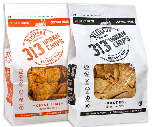 Hacienda 313 Urban Tortilla Chips bag 4 oz